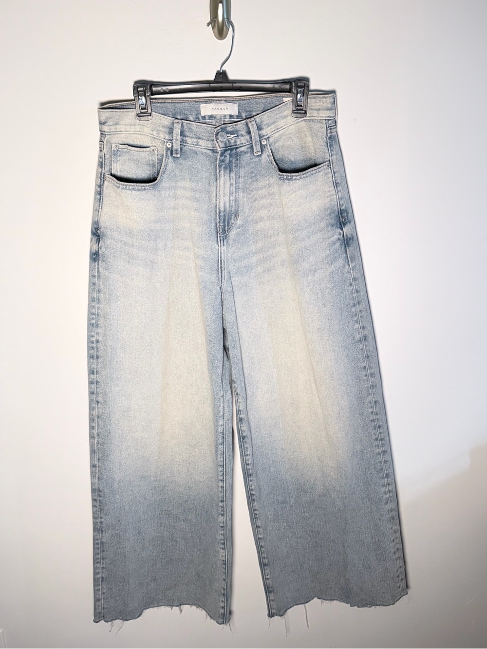 PacSun Light Blue Ryder ultra baggy  Wide-Leg Jeans for Men